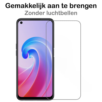 Gehard glazen screenprotector voor OPPO A96 met krasbescherming