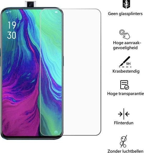 Gehard glazen screenprotector voor OPPO Reno 2Z