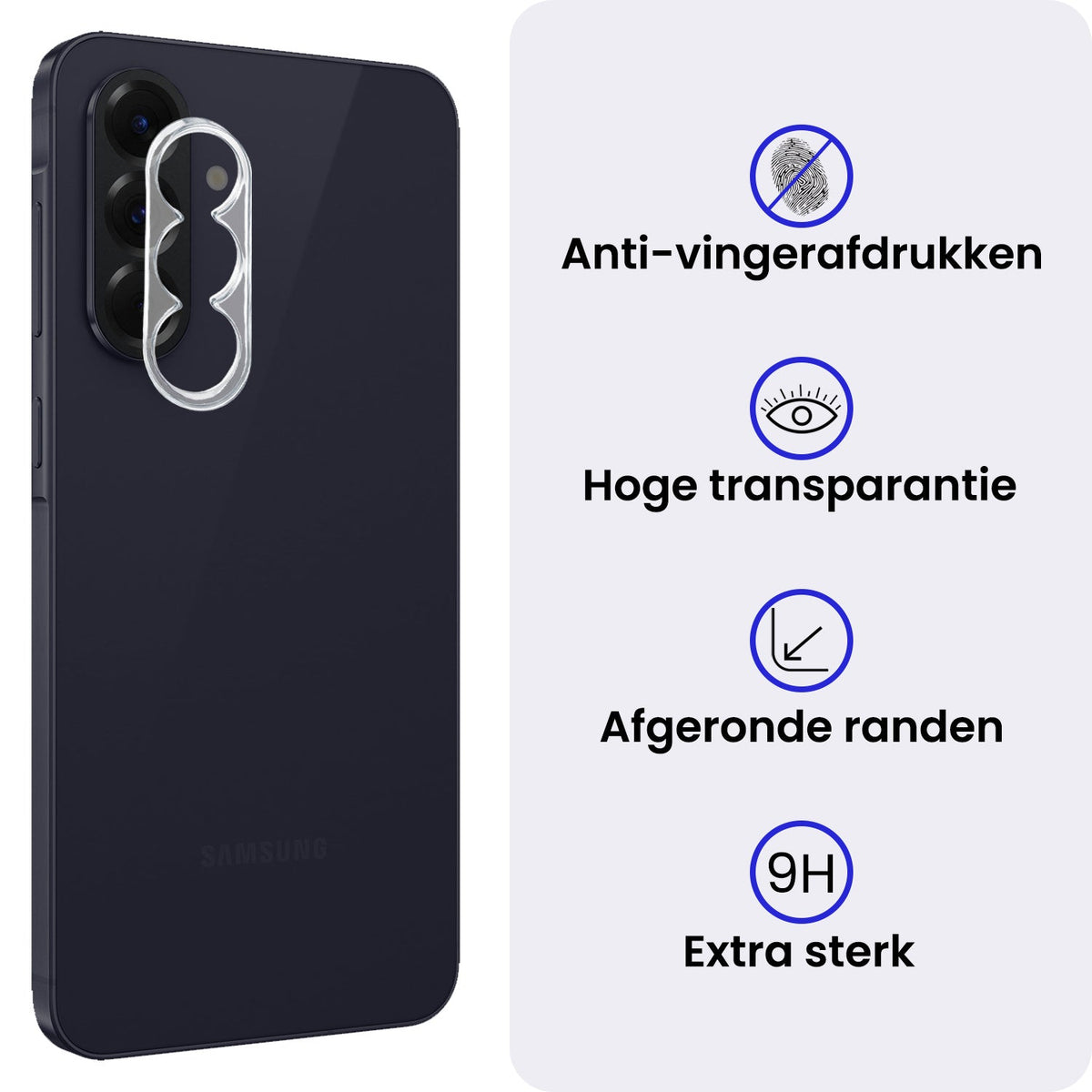 Gehard glazen camera screenprotector voor Samsung A57