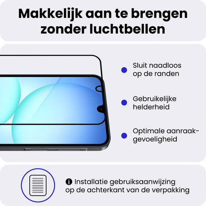 Screenprotector van Gehard Glas met Volledige Schermdekking