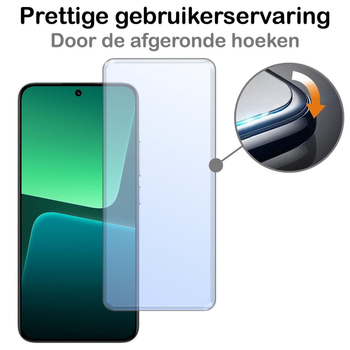 Gehard glazen screenprotector voor Xiaomi 13 met krasbescherming