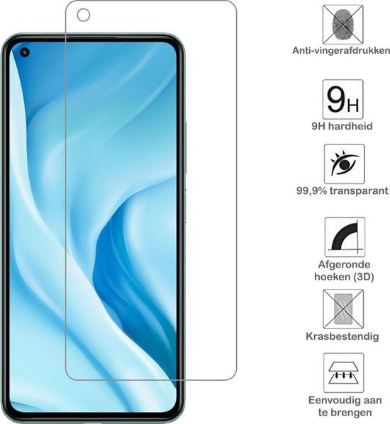 Screenprotector van gehard glas voor Xiaomi Mi 11 Lite