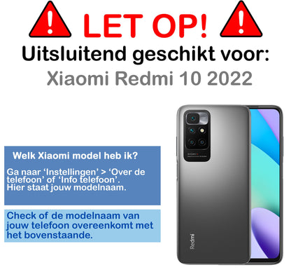 Gehard glazen screenprotector voor Xiaomi Redmi 10 2022