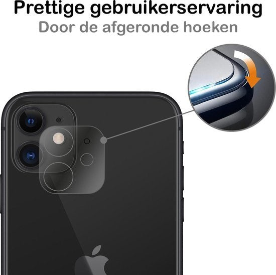 Camera screenprotector van gehard glas voor iPhone 11