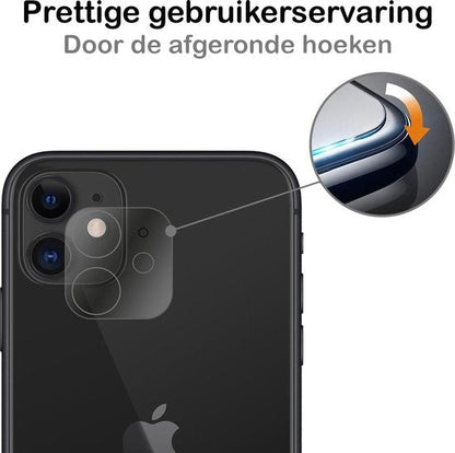 Camera screenprotector van gehard glas voor iPhone 11