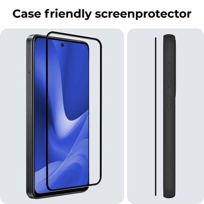 Full screen screenprotector van gehard glas voor OPPO A79