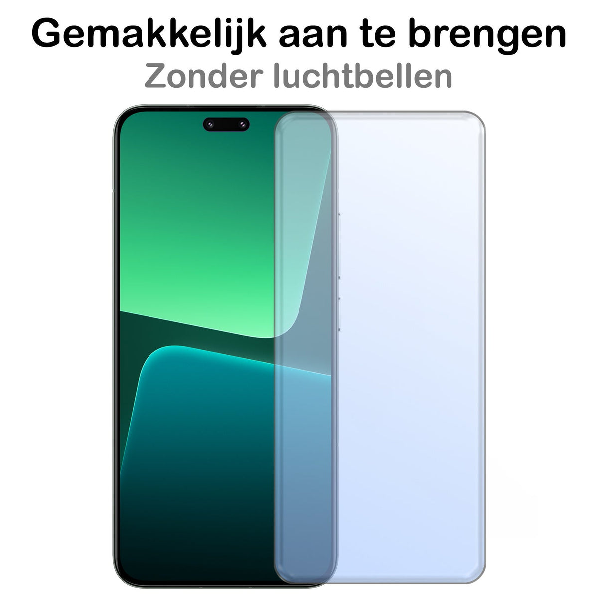 Gehard glazen screenprotector voor Xiaomi 13 Lite met antikraslaag
