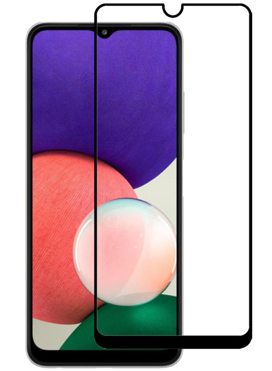 Screenprotector van gehard glas met zwarte randen