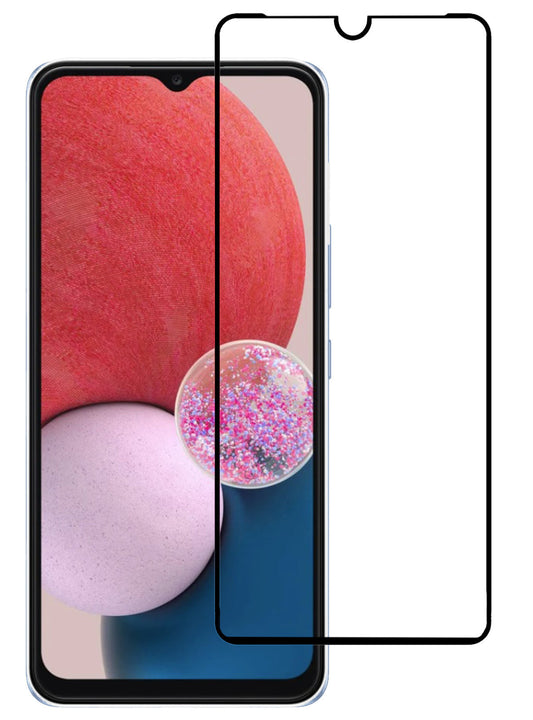 Screenprotector van gehard glas met zwarte randen