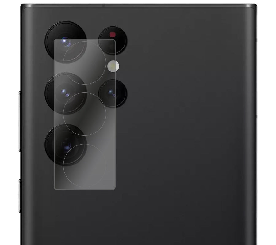 Gehard Glas Camera Screenprotector Geschikt Voor Samsung Galaxy S22 Ultra