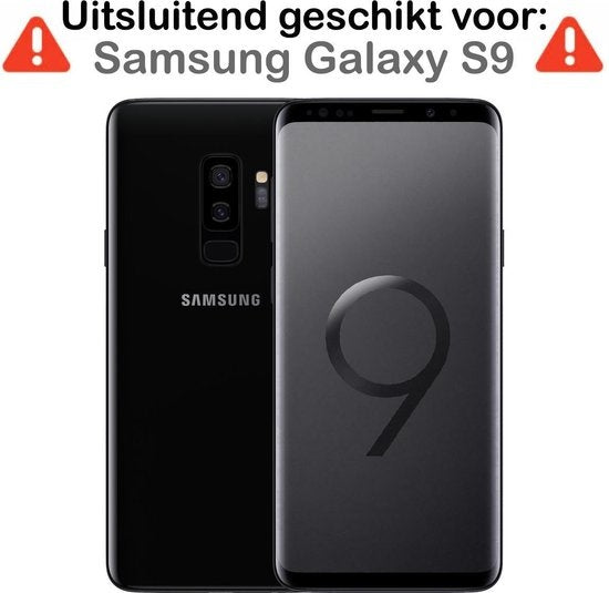 Full Screen Screenprotector van Gehard Glas voor Samsung Galaxy S9