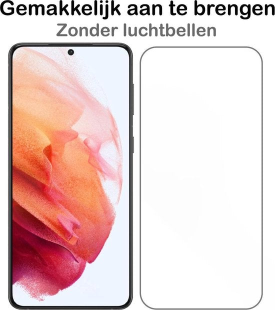 Gehard glazen screenprotector met volledige dekking voor Samsung S21