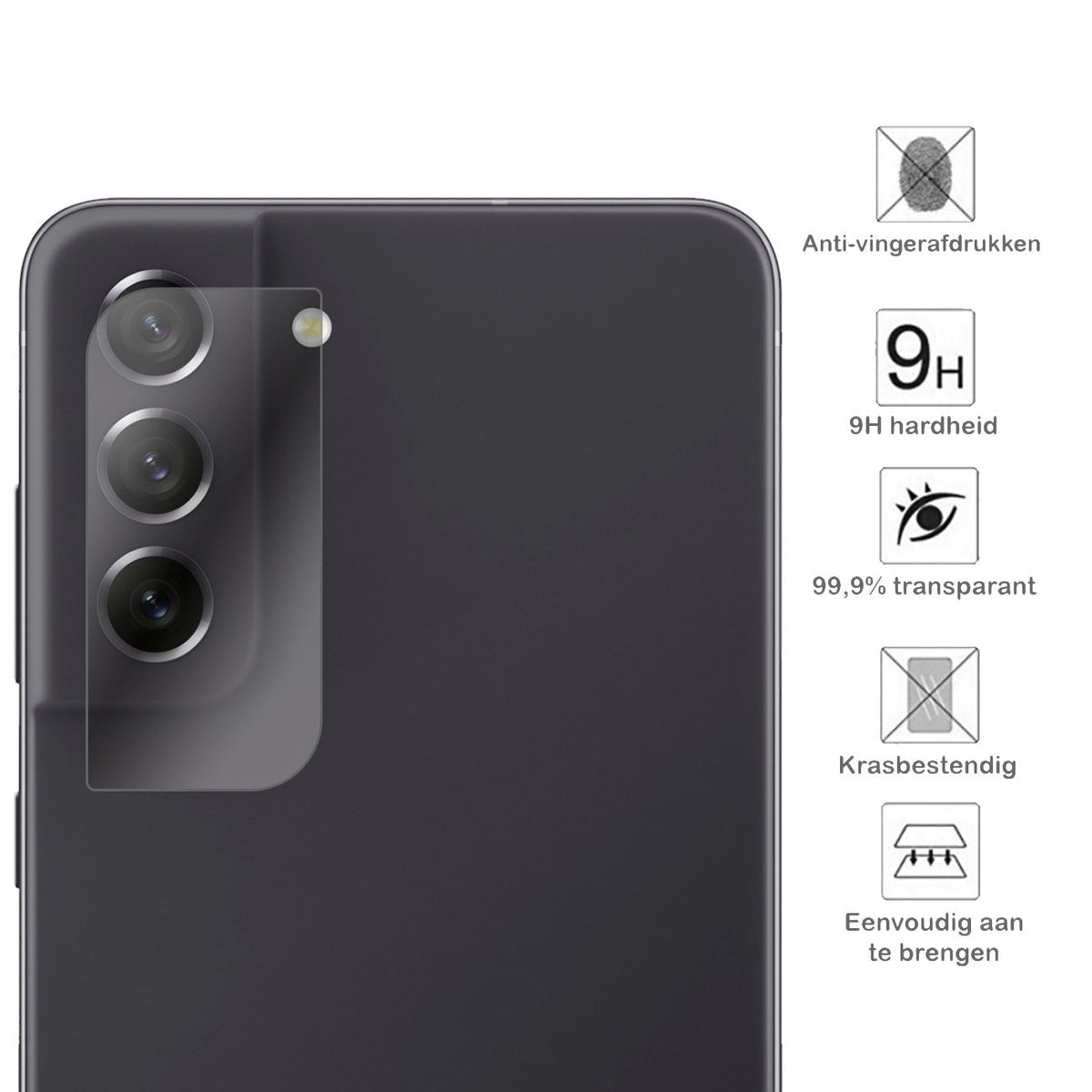 Camera Screenprotector Gehard Glas Geschikt Voor Samsung Galaxy S21 FE