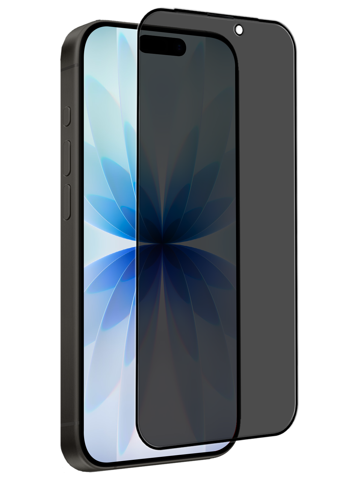 Gehard glazen privacy screenprotector voor iPhone 17