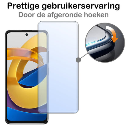 Gehard glazen screenprotector voor Xiaomi Poco M4 Pro 5G