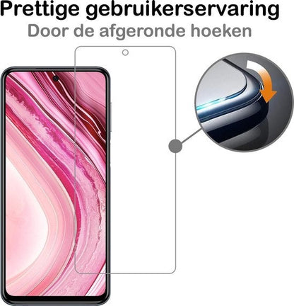 Gehard glazen screenprotector voor Xiaomi Redmi Note 9 Pro