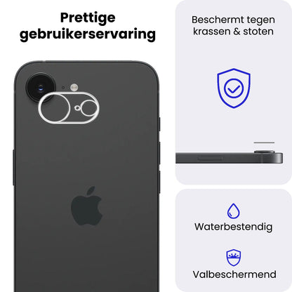 Gehard glazen camera screenprotector voor iPhone 16e