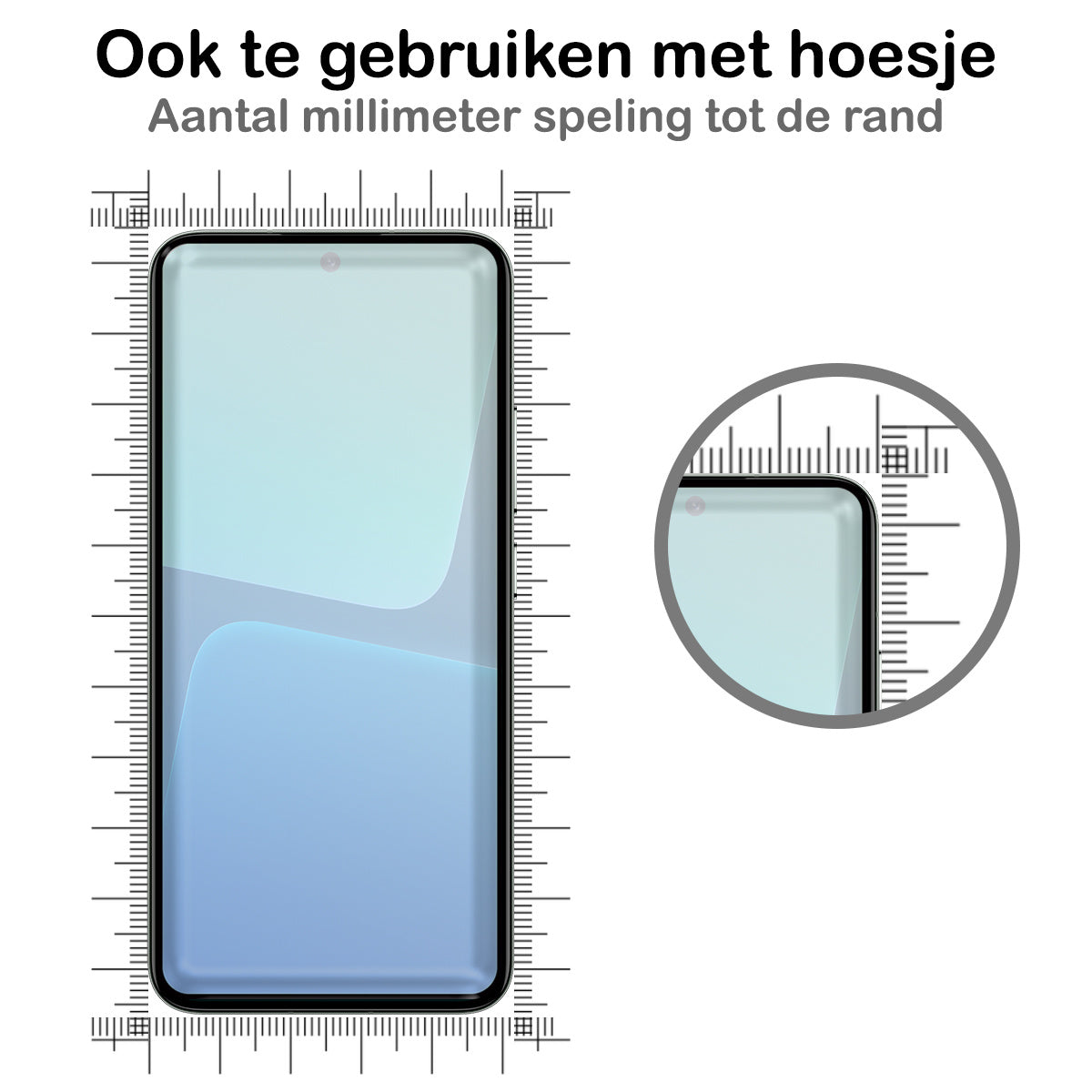 Gehard glazen screenprotector voor Xiaomi 13 Pro