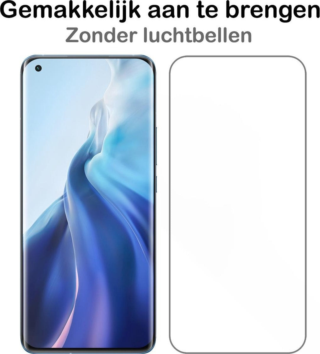 Gehard glazen screenprotector voor Xiaomi Mi 11