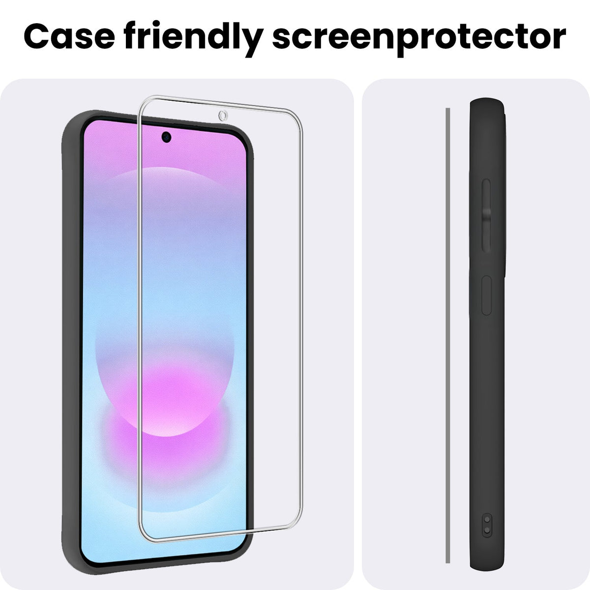 Gehard Glas Screenprotector met Krasbescherming Geschikt voor Samsung A37