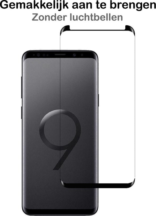 Full Screen Screenprotector van Gehard Glas voor Samsung Galaxy S9