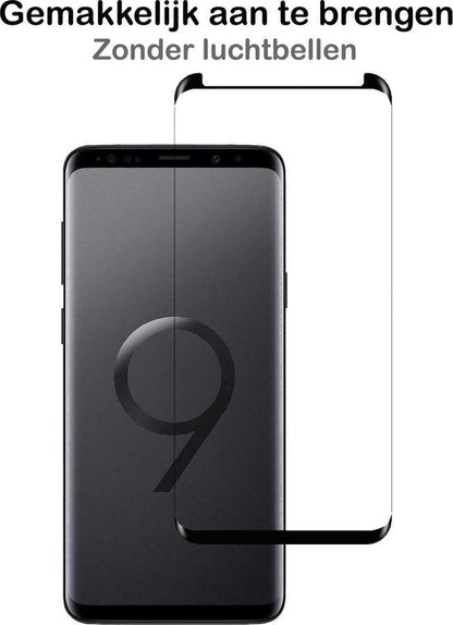 Full Screen Screenprotector van Gehard Glas voor Samsung Galaxy S9
