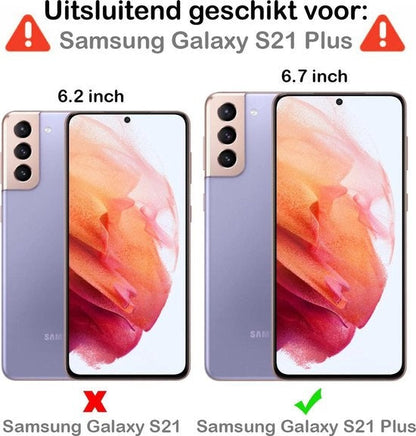 Gehard glazen camera screenprotector voor Samsung Galaxy S21 Plus