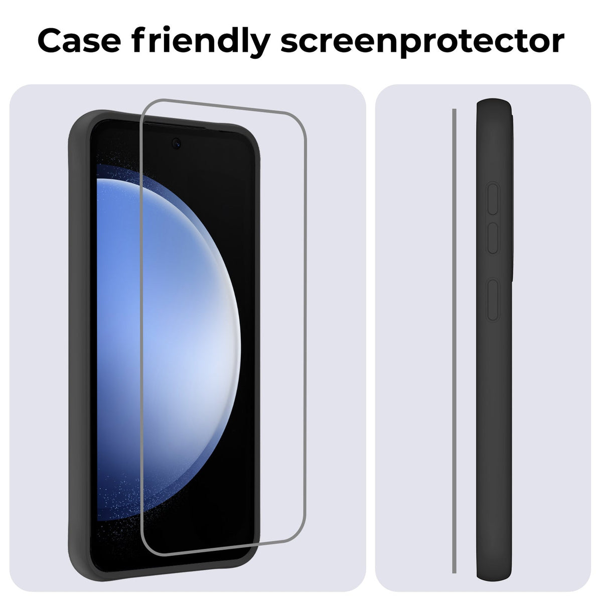 Screenprotector van gehard glas met anti-kraslaag