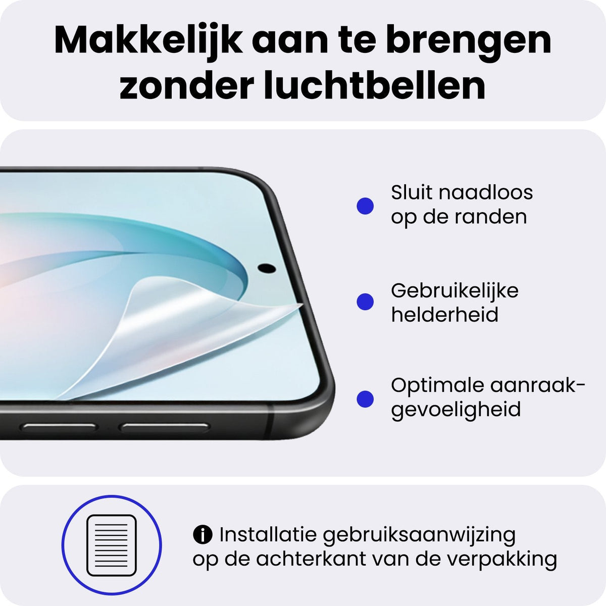 Flexibele TPU Screenprotector Geschikt Voor Samsung S26