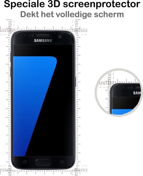 Gehard glazen screenprotector voor Samsung Galaxy S7