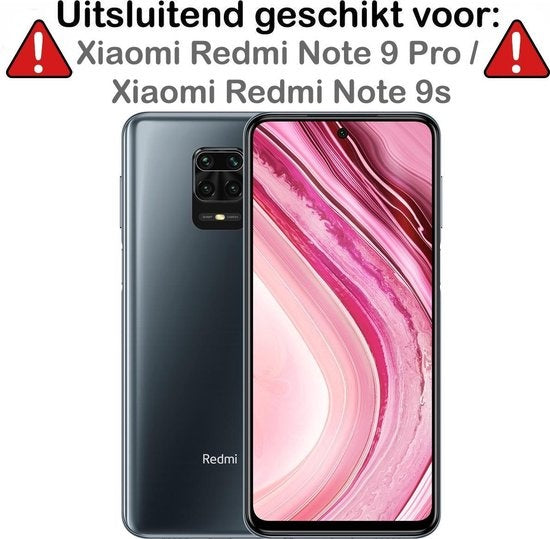 Gehard glazen screenprotector voor Xiaomi Redmi Note 9 Pro