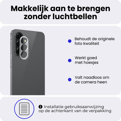 Gehard glazen camera screenprotector voor Samsung A37