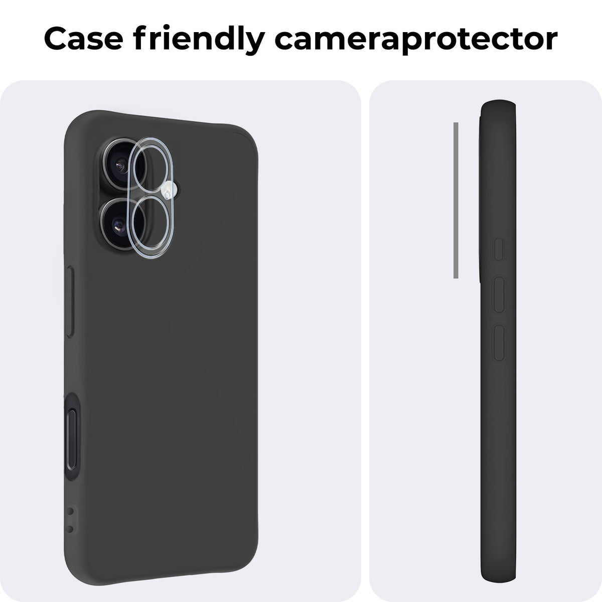 Gehard glazen camera screenprotector voor iPhone 16 Plus