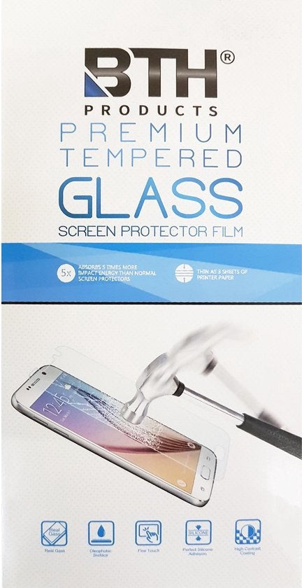 Gehard glazen screenprotector voor iPhone XR met antikraslaag