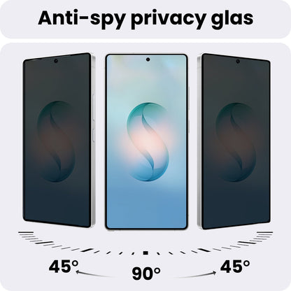 Screenprotector van gehard glas met privacyfilter