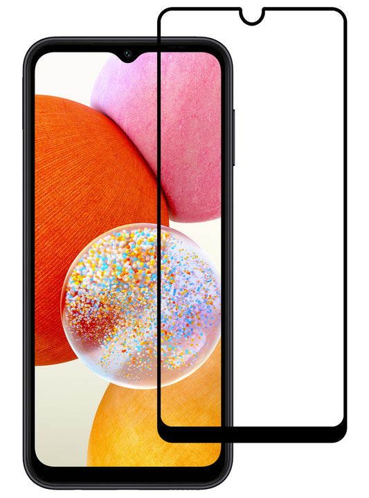 Gehard glazen screenprotector met zwarte randen