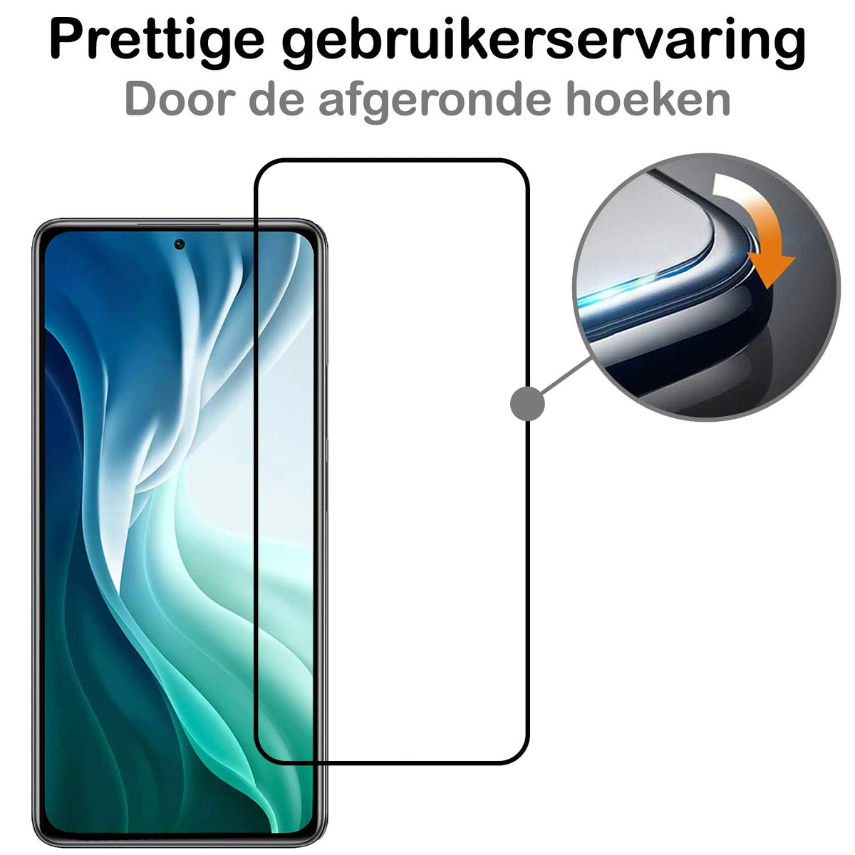 Gehard glazen screenprotector voor Xiaomi 11T Pro