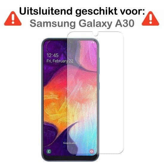 Screenprotector van gehard glas voor Samsung Galaxy A30