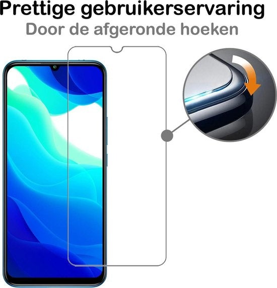 Gehard glazen screenprotector voor Xiaomi Mi 10 Lite