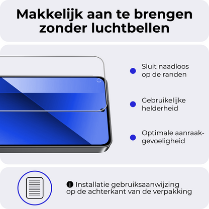 Glazen screenprotector voor Xiaomi Redmi Note 13 4G