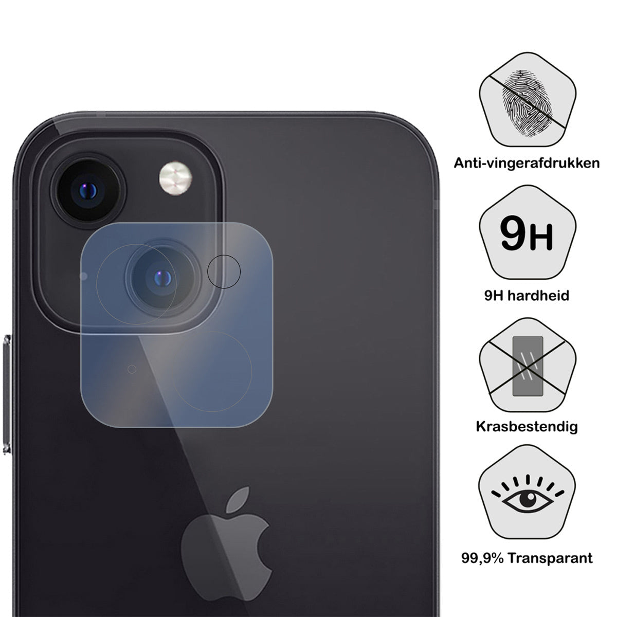 Camera Screenprotector van Gehard Glas voor iPhone 15 Plus