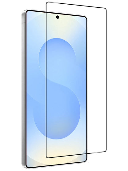 Gehard glazen screenprotector met zwarte randen voor Samsung S25 Ultra