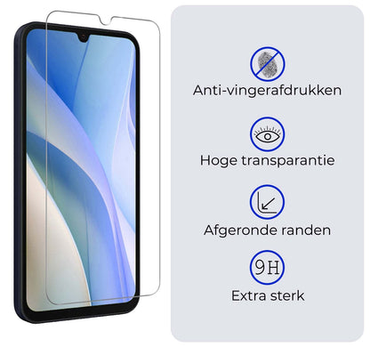 Gehard glazen screenprotector met krasbestendige laag