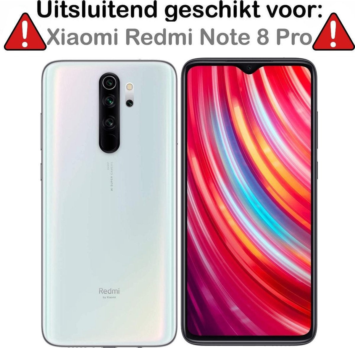 Screenprotector van gehard glas voor Xiaomi Redmi Note 8 Pro