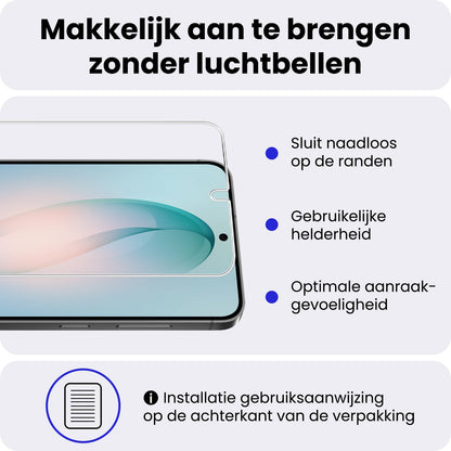 Gehard glazen screenprotector met krasbescherming