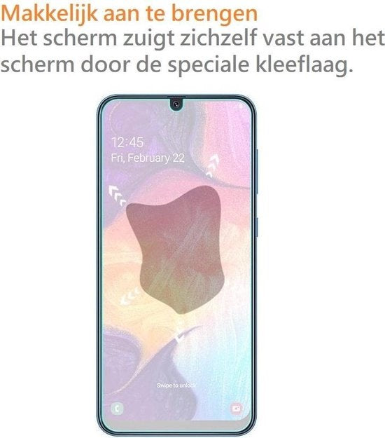 Gehard glazen screenprotector voor Samsung Galaxy A30
