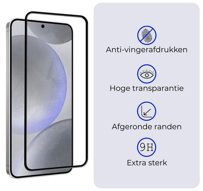 Screenprotector van gehard glas voor Samsung Galaxy S24