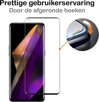 Gehard glazen screenprotector voor OPPO Find X3 Pro