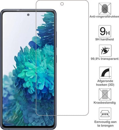Gehard Glazen Screenprotector Geschikt voor Samsung S20 FE