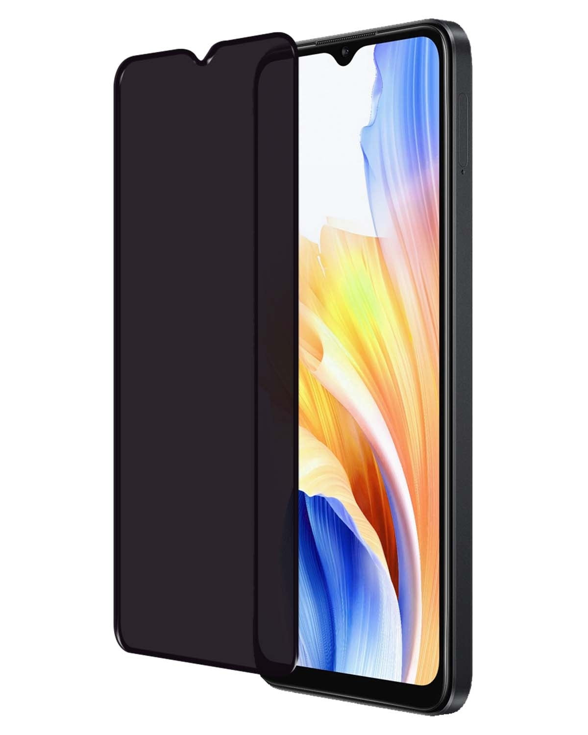 Screenprotector van gehard glas met privacyfilter voor OPPO A18